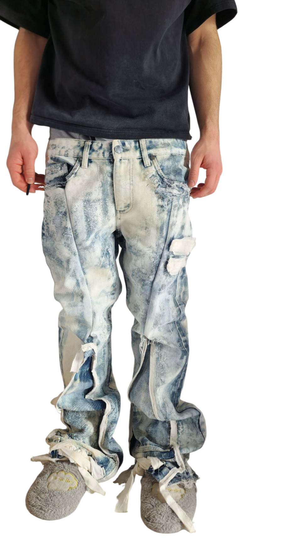 "DIRTY CLOUD" Jeans