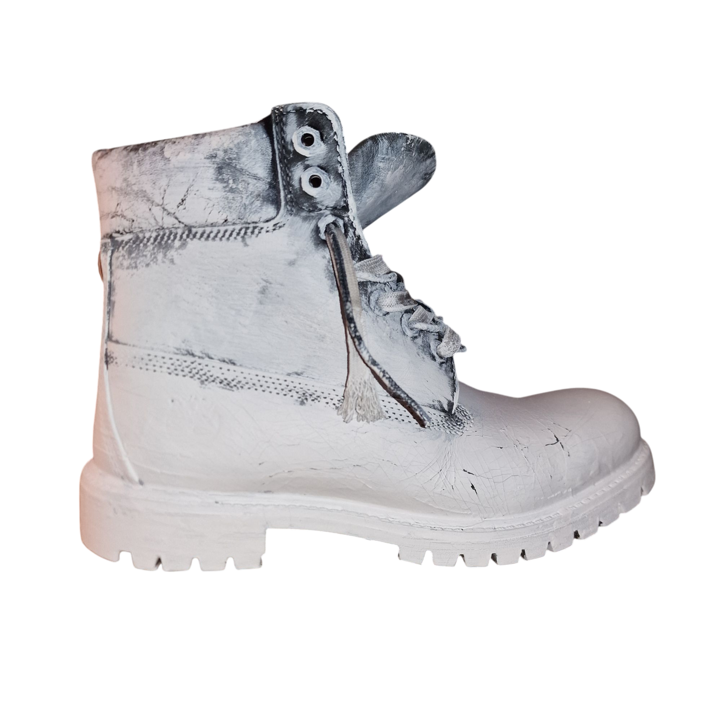 "CRACKY" Сustomized Timberlands