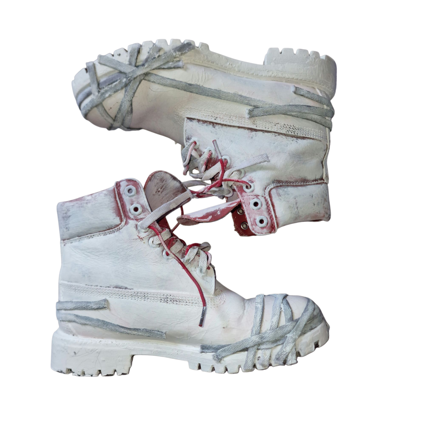 "SANTA CLAUS" Сustomized Timberlands V2