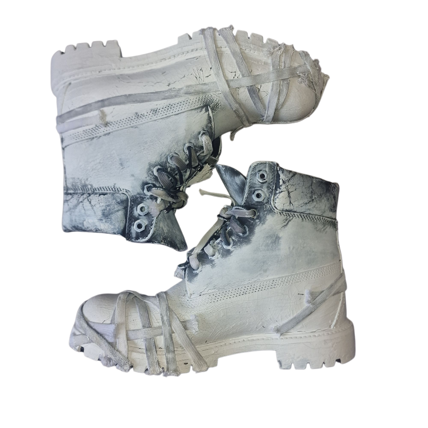 "DARK MIST" Сustomized Timberlands V2