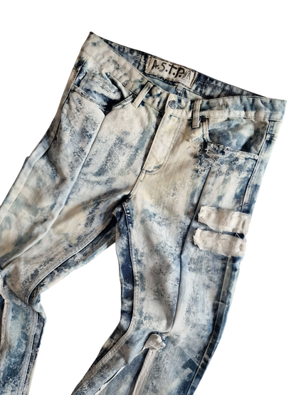 "DIRTY CLOUD" Jeans
