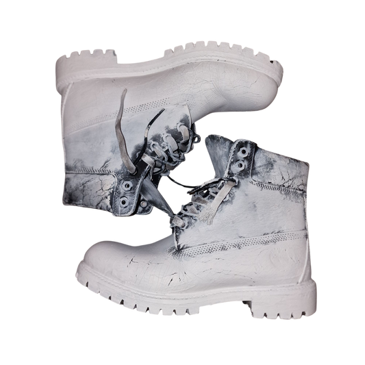 "CRACKY" Сustomized Timberlands
