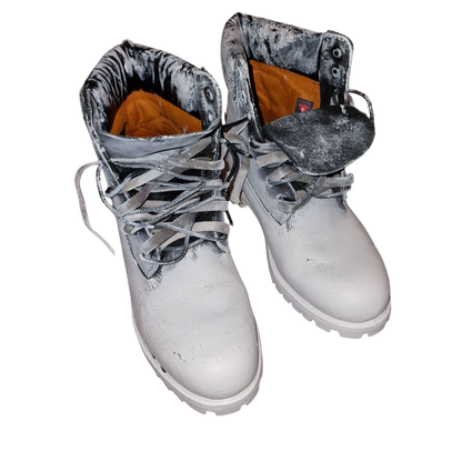 "CRACKY" Сustomized Timberlands