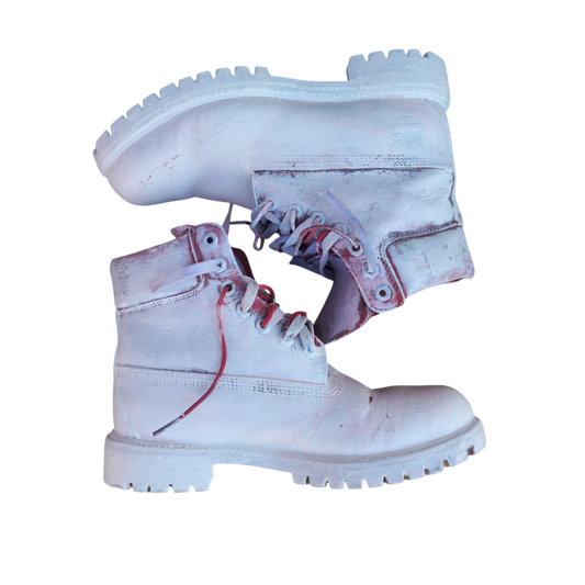 "CRACKY" Сustomized Timberlands