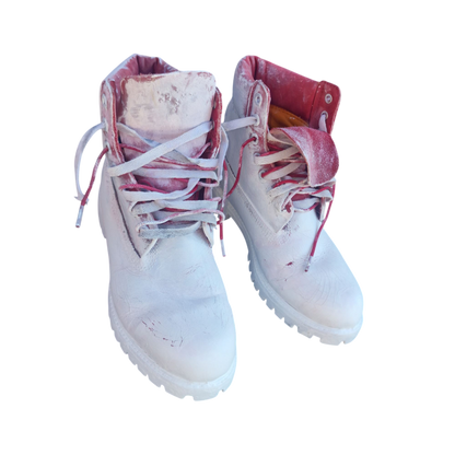 "CRACKY" Сustomized Timberlands