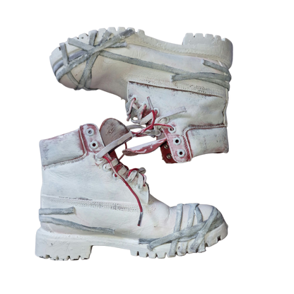 "SANTA CLAUS" Сustomized Timberlands V2